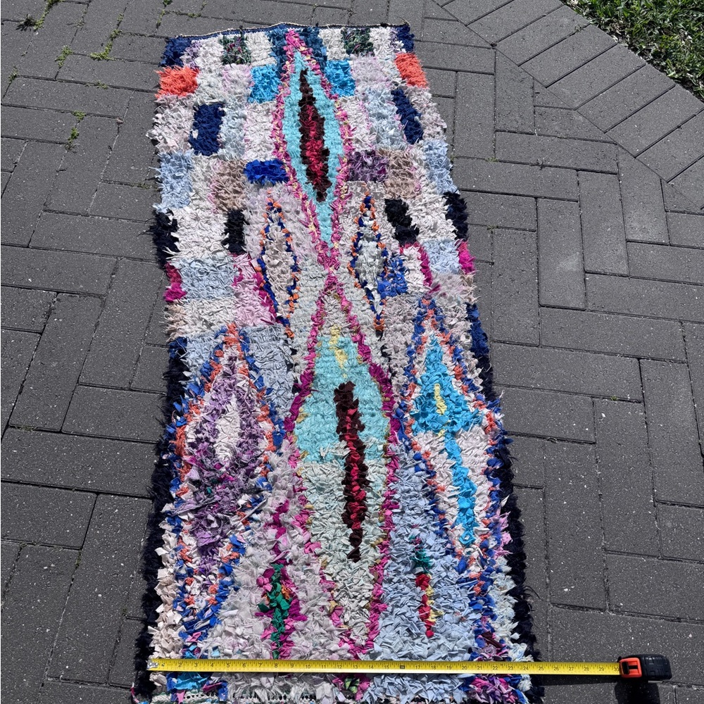 Vintage rag rug